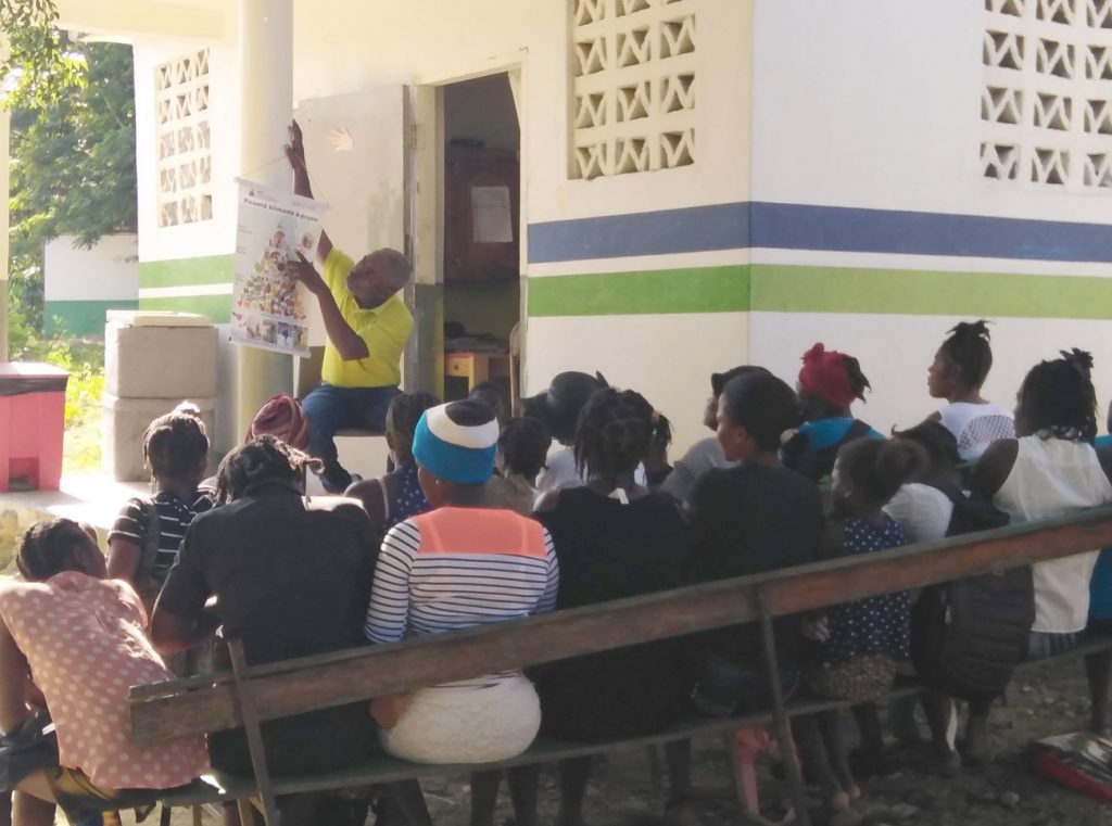 Nutritional Education Session at St. Joseph Clinic