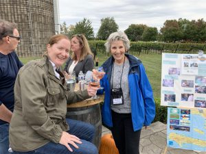 Caring Hearts Wine and Cheese Event.